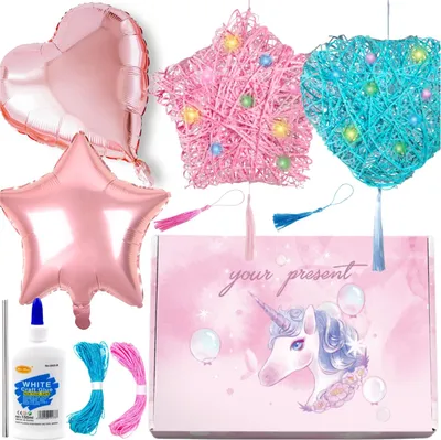 Produktbild von DIY Laternen und Luftballons für Mädchen und Kinder