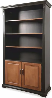 Zdjęcie produktu dla Regał w stylu rustykalnym Casa Padrino czarny/brązowy 120 x 45 x wys. 207 cm - Meble w stylu rustykalnym