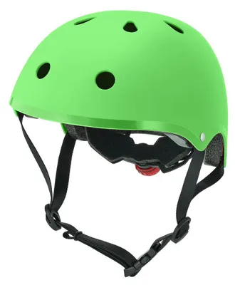Productafbeelding van HORNIT AIRO Iguana kinderhelm, groen, maat 48-53 cm, met LED-lamp