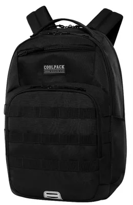 Zdjęcie produktu dla PATIO Plecak szkolny 2-komorowy, wodoodporny, ARMY BLACK