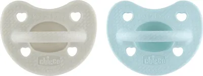 Image de CHICCO Dudlík Physio Luxe vert/gris 6-16m, 2ks