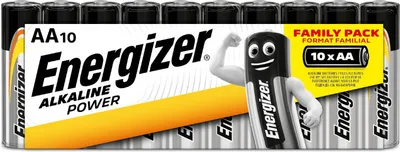 Produktbild von Energizer ALKALINE POWER Family Pack AA/10 Batterien