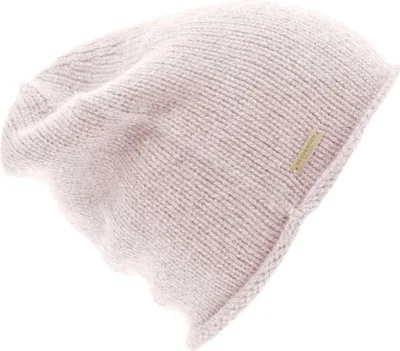 Seeberger Cashmere Headsock Mit in beige