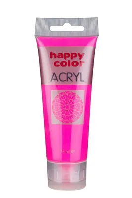 Immagine prodotto di Colore acrilico 75ml rosa fluo HAPPY COLOR