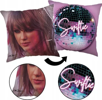Image de Jerry Fabrics Coussin décoratif 40x40 Swiftie rose JF24