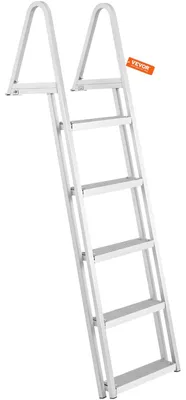 Obrázok produktu pre VEVOR rebrík na kúpanie odnímateľný lodný rebrík 5 stupňov 159 kg nosnosť 610x455x1825mm