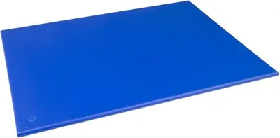 Produktbild von Hygiplas Schneidebrett groß aus Polyethylen in blau