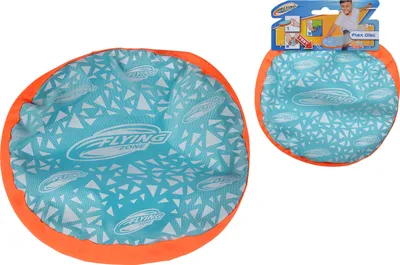 Produktbild von Simba Toys Wurfscheibe Flex, faltbar auf Hosentaschengröße, 20 cm Durchmesser, mit Bedruckung