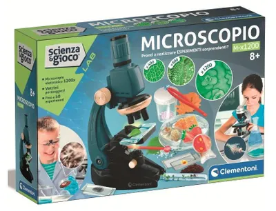 Imagen del producto de Microscopio Super (Edición italiana) – Juguete – Clementoni – 0+