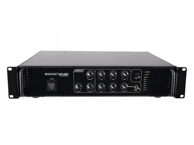 Zdjęcie produktu dla Omnitronic 80709630 Wzmacniacz audio Power/Phase Black (80709630)