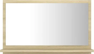 Produktbild von Badspiegel Sonoma-Eiche 60x10,5x37 cm Holzwerkstoff