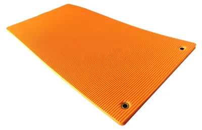 Image de Tapis de fitness orange 100 cm x 50 cm x 1,5 cm
