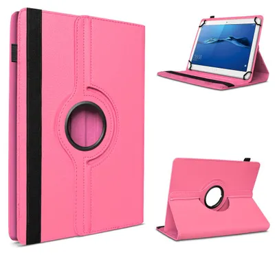 Produktbild von Schutzhülle für VALE Tablet V10E / V10A Hülle Tasche Case 360 Grad Drehbar 10,1Farben:Pink