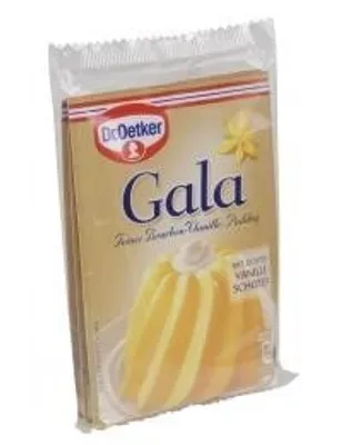 Produktbild von Dr. Oetker Gala Feiner Bourbon-Vanille-Pudding 3 pcs