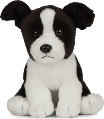Image de Living Nature Peluche Border Collie chiot 16cm Doudou chien