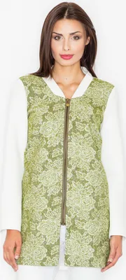 Produktbild von Figl Damen-Fleece-Mantel Igenet M513 grün XL