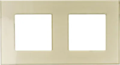 Produktbild von Doppelglasrahmen 2F Gold DC Smart Home