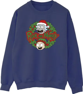 Produktbild von Rick And Morty - Sweatshirt für Herren BI43709 (M) (Marineblau)
