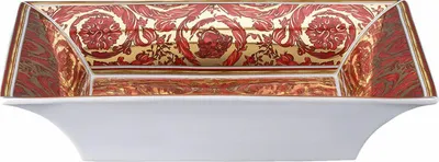 Obrázok produktu pre Rosenthal Versace Medusa Garland Červená miska, porcelán, 28 cm, 14240-409958-25828