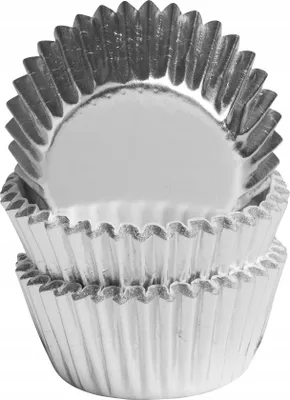 Obrázok produktu pre Tamipol Formičky na muffiny strieborné papierové 75 ks