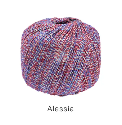 Produktbild von LANA GROSSA ALESSIA - Farbe: 9 Rot/Royal/Ecru