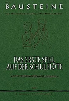 Produktbild von Das erste Spiel auf der Schulflöte :Spielanweisung für Sopranblockflöte