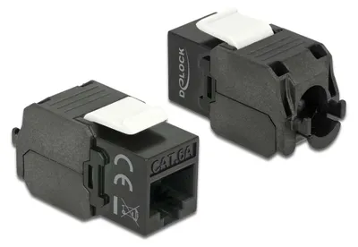 Zdjęcie produktu dla DeLOCK 86267, Czarny, RJ-45, LSA, 16 mm, 37,8 mm, 22,5 mm
