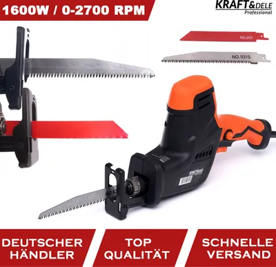 Obrázok produktu pre Elektrická chvostová píla Kraft&Dele 1600W KD1665