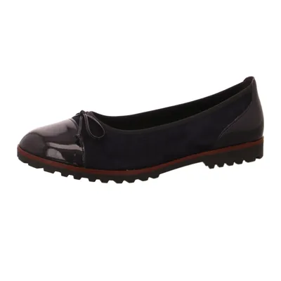 Produktbild von Gabor 04.100 Ballerinas - Damen Halbschuhe - Slipper blau Elegant NEU