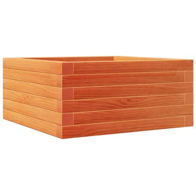 Immagine prodotto di Fioriera Giardino Marrone Cera 50x50x23 cm Legno Massello Pino