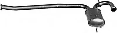 Produktbild von VEGAZ RS-149 Mittelschalldämpfer Schalldämpfer für RENAULT 19 II Cabriolet (D53, 853) 19 II (B/C53) 19 I (B/C53) 19 I Cabriolet (D53) 19 II Chamade