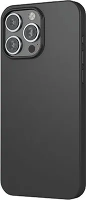 Immagine prodotto di MW, custodia protettiva per iPhone 16 Pro Max MagSafe in silicone oleorepellente e antigraffio, nero