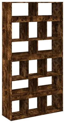 Immagine prodotto di vidaXL Libreria in rovere fumé 100x33x187,5 cm Materiale a base di legno