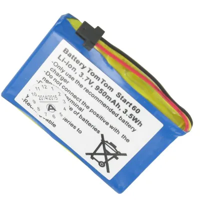 Obrázok produktu pre Nabíjacia batéria vhodná pre batérie TOMTOM Start 60 AT5, AHA11111003, VFA, 6027A0089521, AHA11110005, FMB0932008731, P2, VF65, VF6D, VF6S
