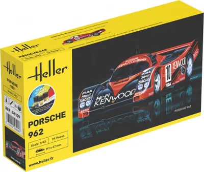 Image de KIT DE DÉMARRAGE Porsche 962 / 1:43