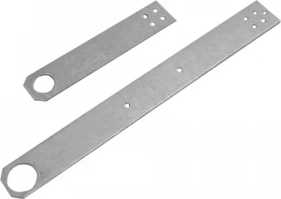 Produktbild von Schild I Anschraubhalter zur Befestigung von Schilderträgern, Edelstahl, 105x...