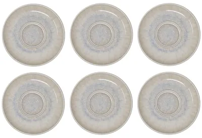 Imagen del producto de Como. Juego de 6 piezas "Vorteil" de Villeroy & Boch, color "Perlemor Sand", para espresso, porcelana premium, color beige, referencia 1951721430