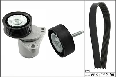 Produktbild von INA 529 0219 10 Keilrippenriemensatz für FORD MONDEO IV Turnier (BA7)