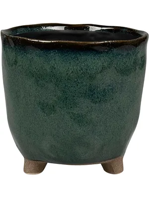 Produktbild von Ter Steege Blumentopf Blau D 19 cm H 18 cm