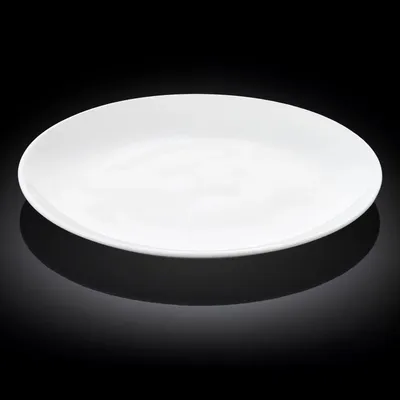 Produktbild von Wilmax Servierplatte 30.5 cm aus Porzellan, Weiß WL-991024/A