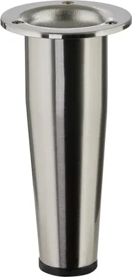 Produktbild von SOTECH Möbelfuß FOX-TROT 150 mm Edelstahloptik – Sockelfuß Stahl