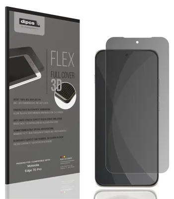 Produktbild von Full Cover Privacy Blickschutzfolie für Motorola Edge 70 Pro Folie Anti-Shock