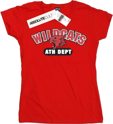 Produktbild von Disney - "High School Musical The Musical Wildcats" T-Shirt für Damen BI24355 (XXL) (Rot)