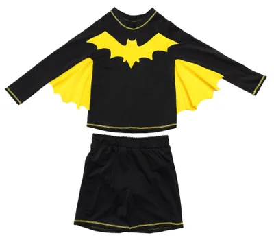 Immagine prodotto di Abbigliamento anti-UV Super Bat Pipistrello, 2 pezzi. Costumi da bagno protettivi UV UPF 50+ per bambini