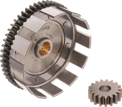 Produktbild von Set: Kupplungskorb + Antriebsritzel, 54/17 Zahn - für Simson S51, S53, SR50, KR51/2 Schwalbe