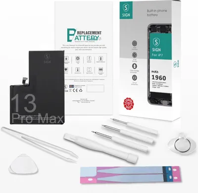 Image de Kit de remplacement de batterie complet SiGN - iPhone 13 Pro Max