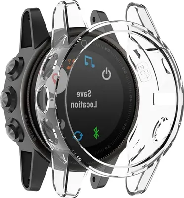 Image de subtel - protection boîtier pour montre Garmin Fenix 5S Plus - coque Transparent anti rayure pour monture de montre connectée. Ajout de verre de protection écran possible