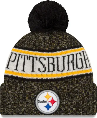 Produktbild von New Era NFL Sideline 2018 Bobble Mütze - Pittsburgh Steelers