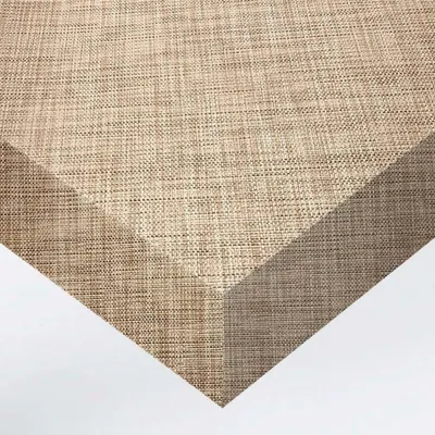 Produktbild von DIMEXACT - DIMEXACT Selbstklebendes Vinyl mit Stoffeffekt in Dunkelbeige, Rolle à 122 cm x 10 Meter. -122 cm x 10 m - en Rouleau