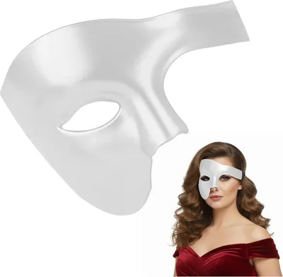 Produktbild von Opernmasken - Herrenmasken - Damenmasken - Venezianische Karnevalsmasken - Halbmasken - Halloween-Masken